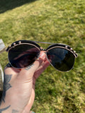 Black & Rose Gold wire wrapped shades